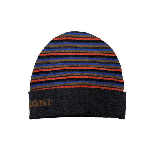 Gray Wool Beanie