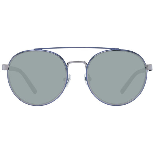 Blue Metal Sunglasses