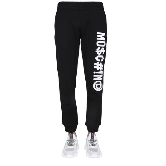 Black Cotton Joggers (Workout Pants)