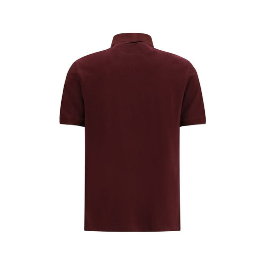 Bordeaux Cotton Polo Shirt