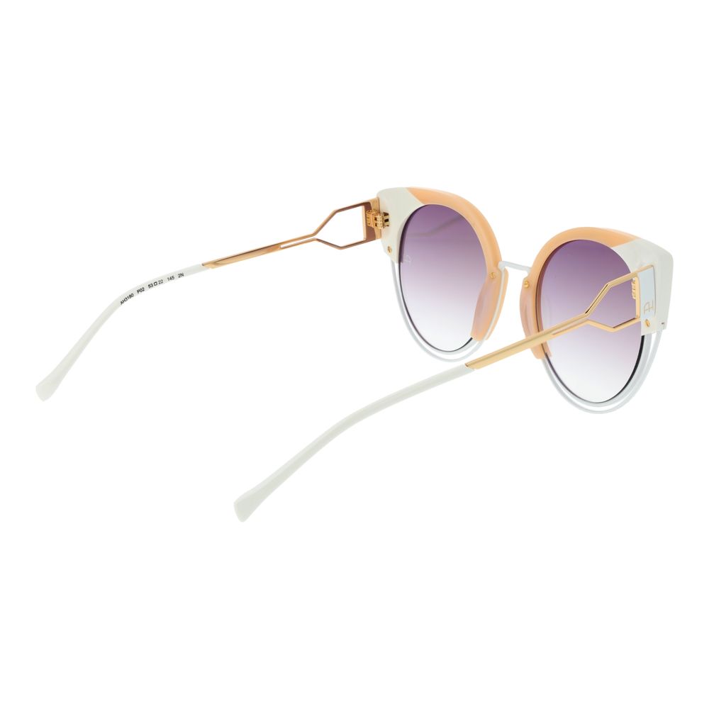 White Metal Sunglasses