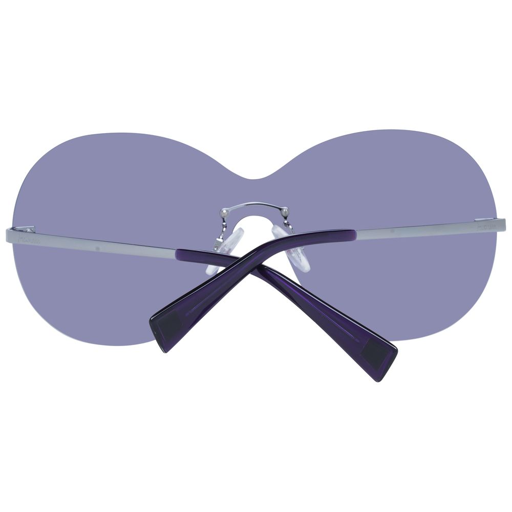 Gray Metal Sunglasses