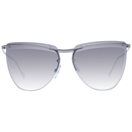 Gray Metal Sunglasses