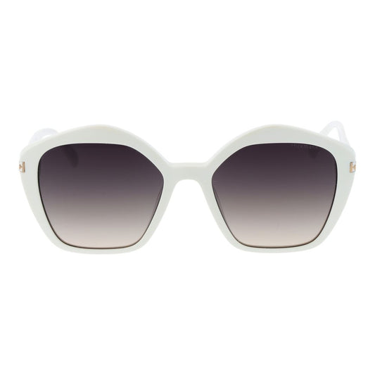 White Acetate Sunglasses