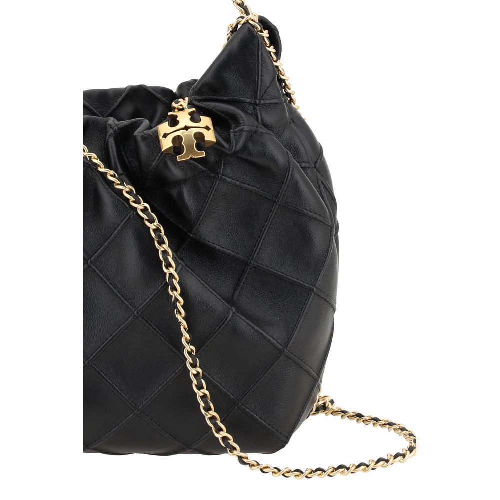 Black Calf Leather Bos Taurus Shoulder Bag