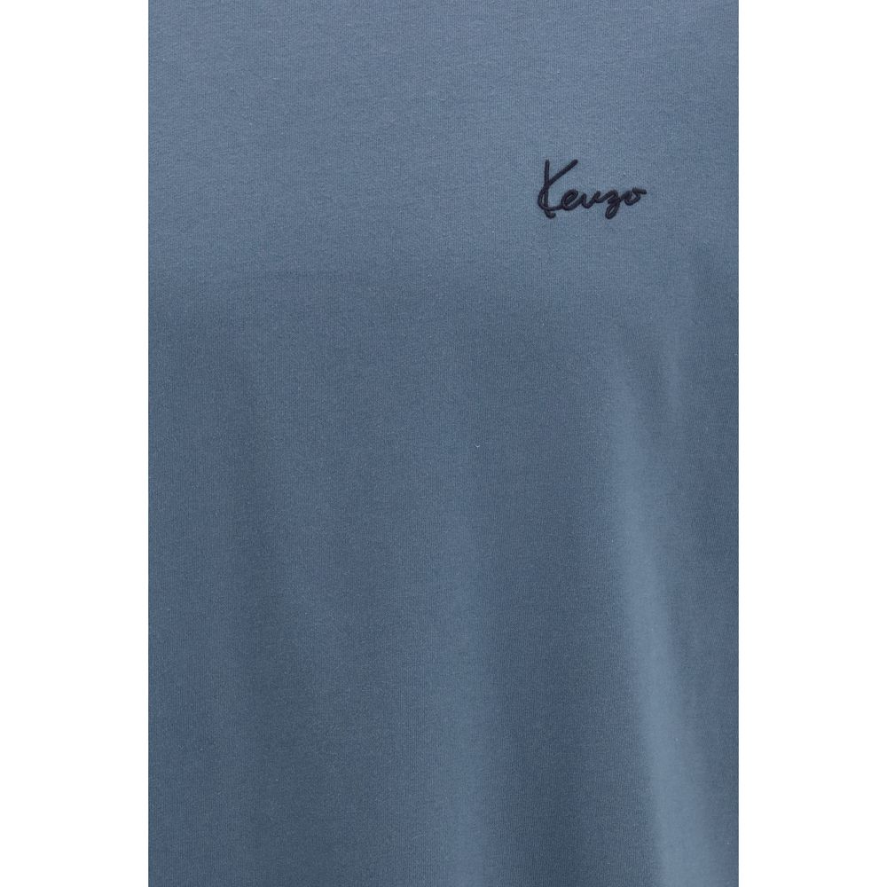 Blue Cotton T-Shirt
