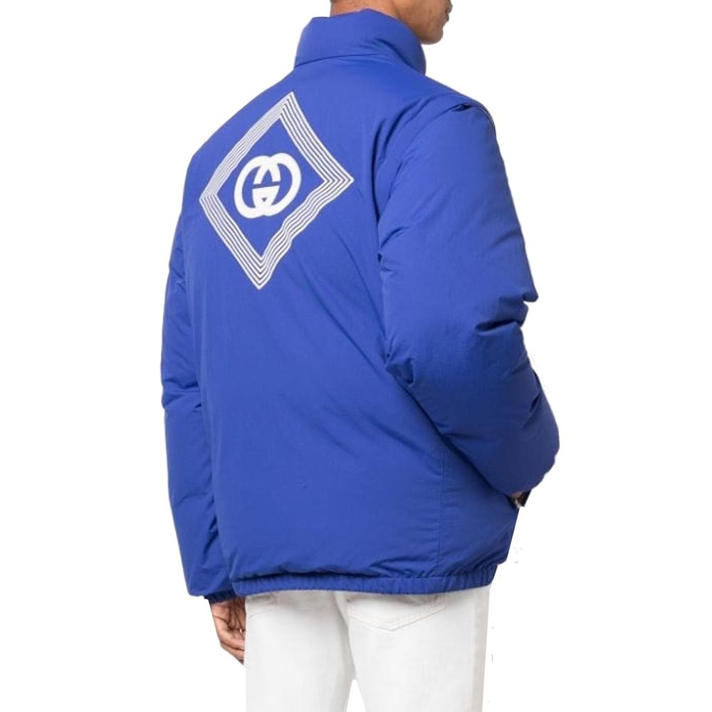 Blue Polyamide Coat