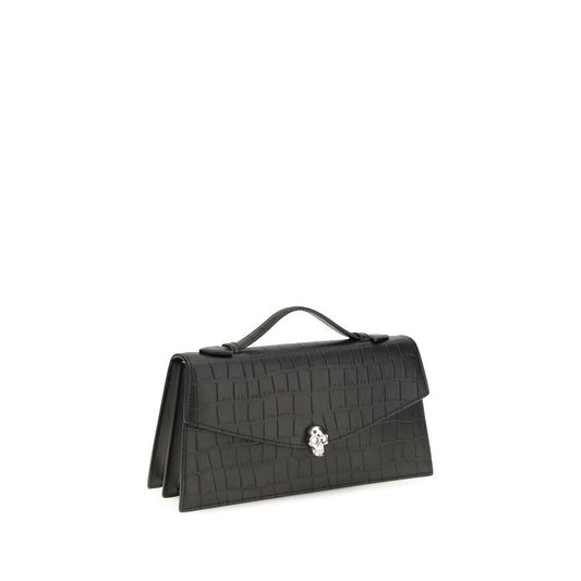 Black Calf Leather Bos Taurus Handbag