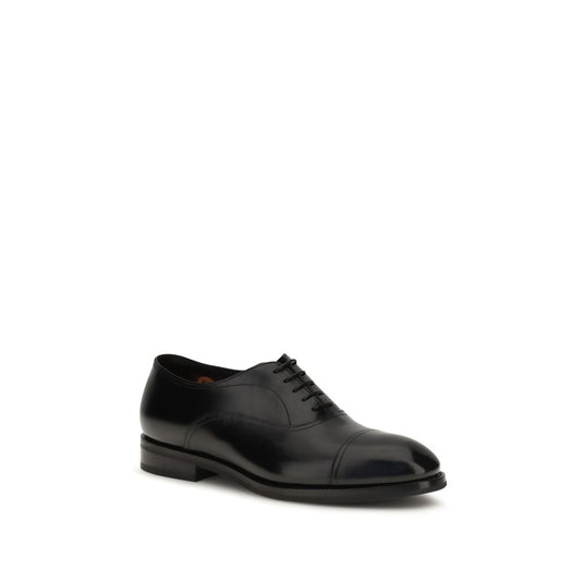 Black Calf Leather Bos Taurus Oxfords And Derbies