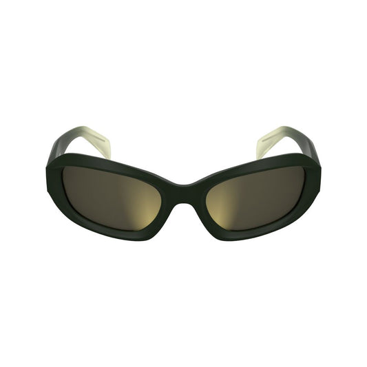 Brown Injected Sunglasses