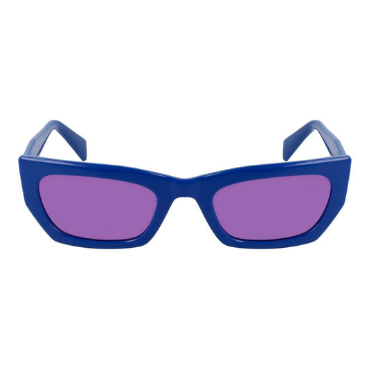 Blue Injected Sunglasses