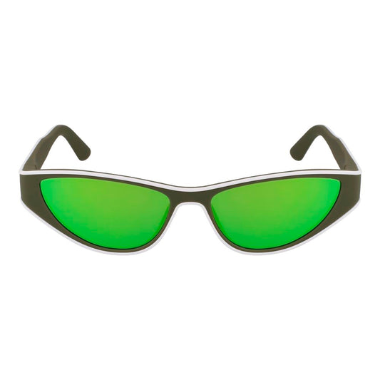 Brown Injected Sunglasses