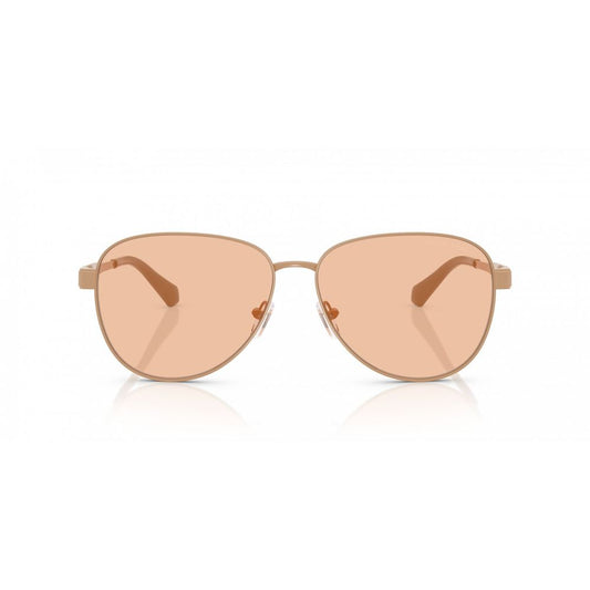 Brown Metal Sunglasses