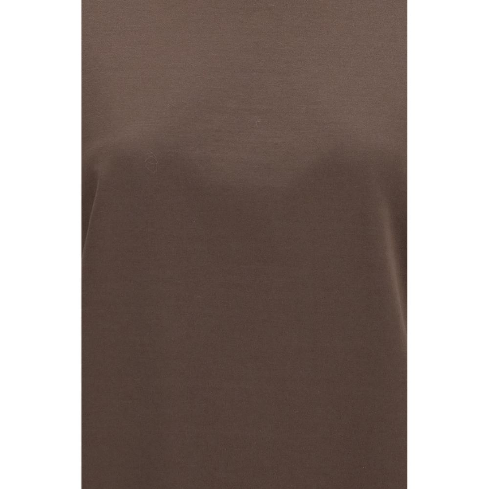 Brown Cotton T-Shirt