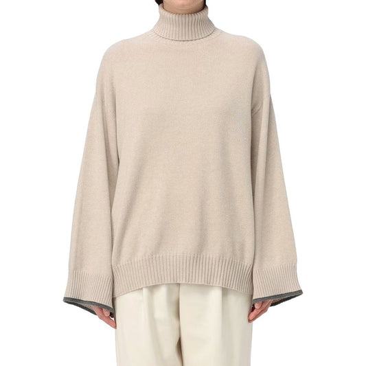 Beige Cashmere Sweater