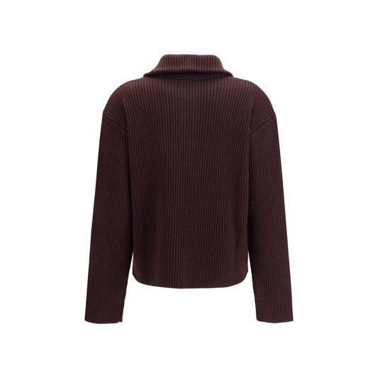 Brown Wool Oves Aries Sweatshirt