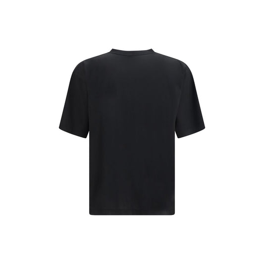 Black Cotton T-Shirt