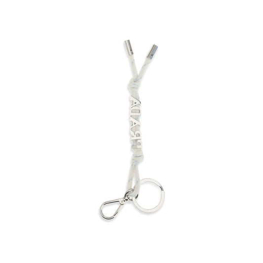 White Recycled Polyamide Keychain