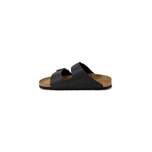 Black Synthetic Sandals