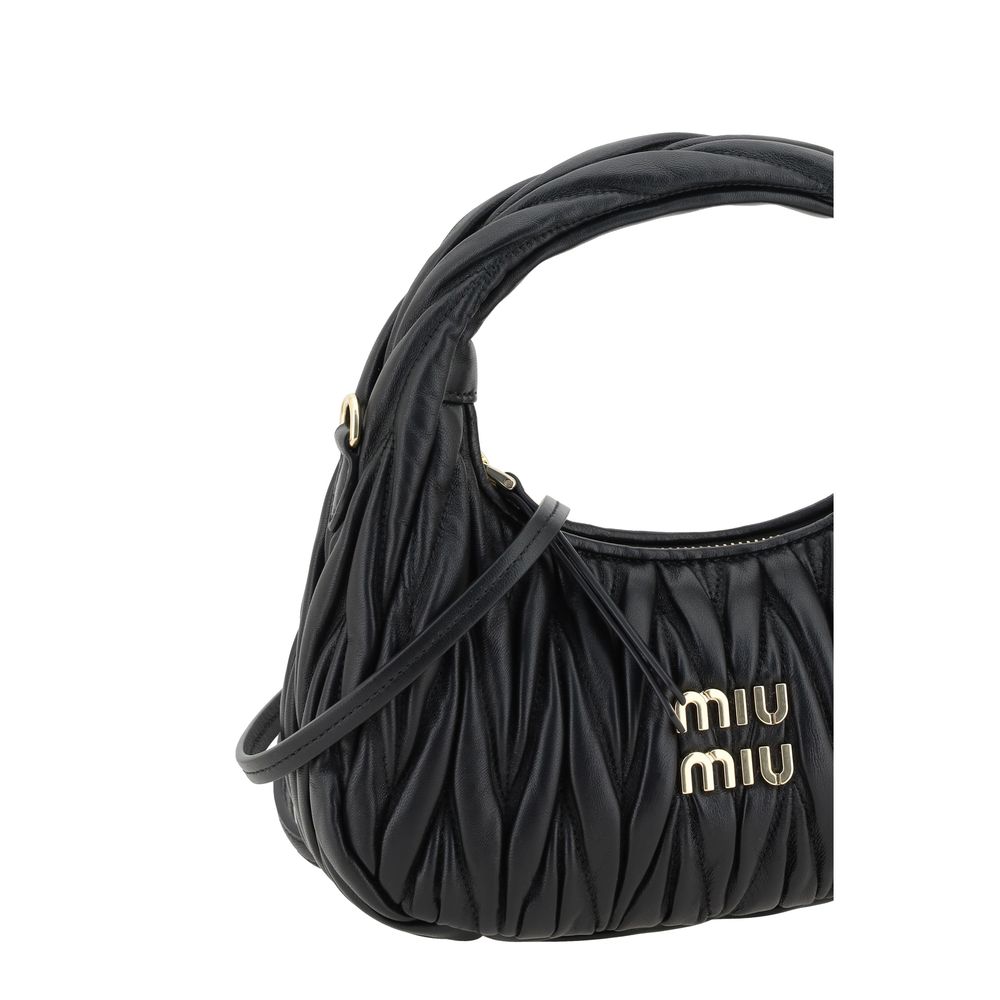 Black Calf Leather Bos Taurus Shoulder Bag