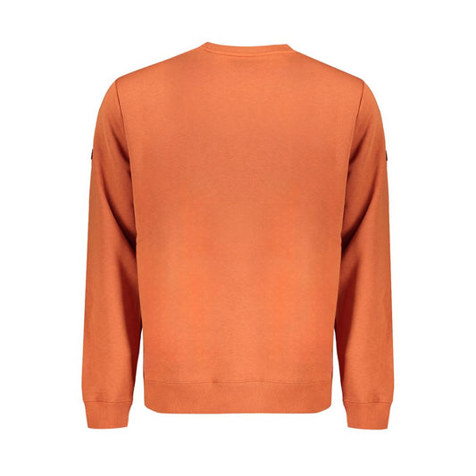 Brown Cotton Men's Sweatshirt