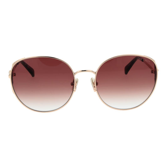 Rose Gold Metal Sunglasses