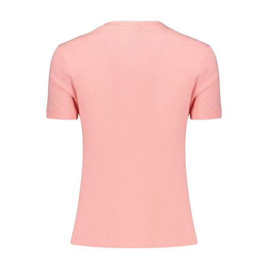 Pink Cotton Women's T-Shirt