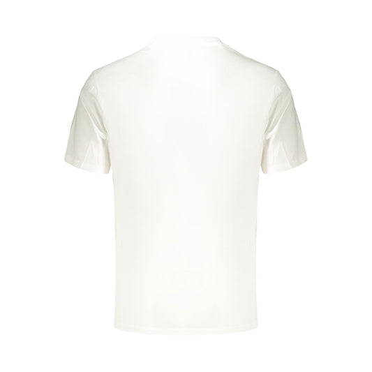 White Cotton Men's T-Shirt