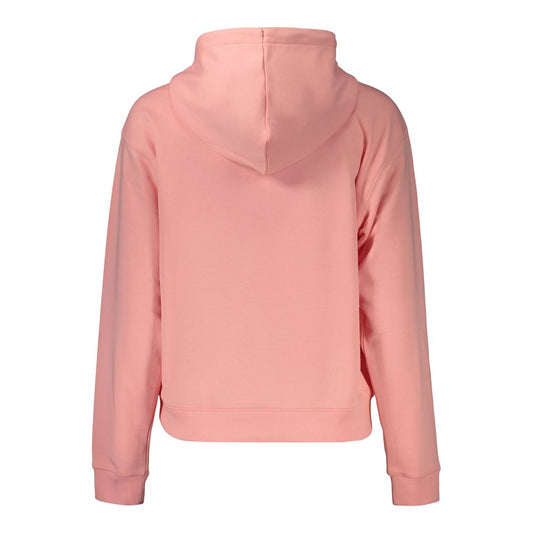 Pink Cotton Women's Sweatshirt