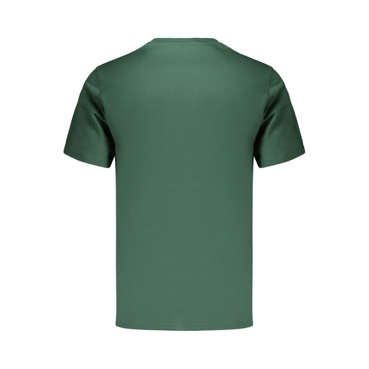 Green Cotton Men's T-Shirt