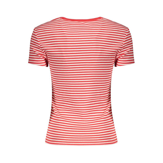 Red Cotton Women's T-Shirt