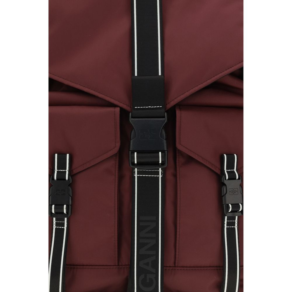 Bordeaux Recycled Polyamide Backpack