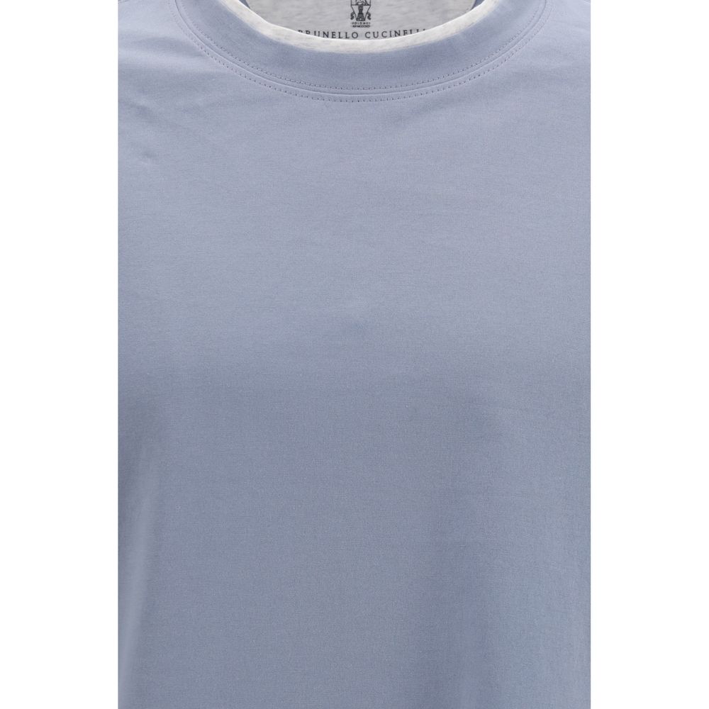 Blue Cotton T-Shirt