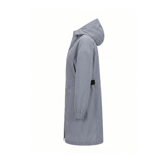 Grey Silk Women Jacket