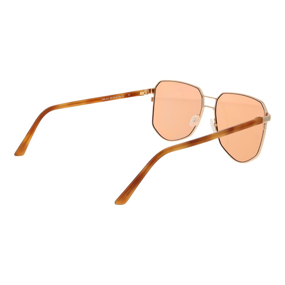 Gold Metal Sunglasses