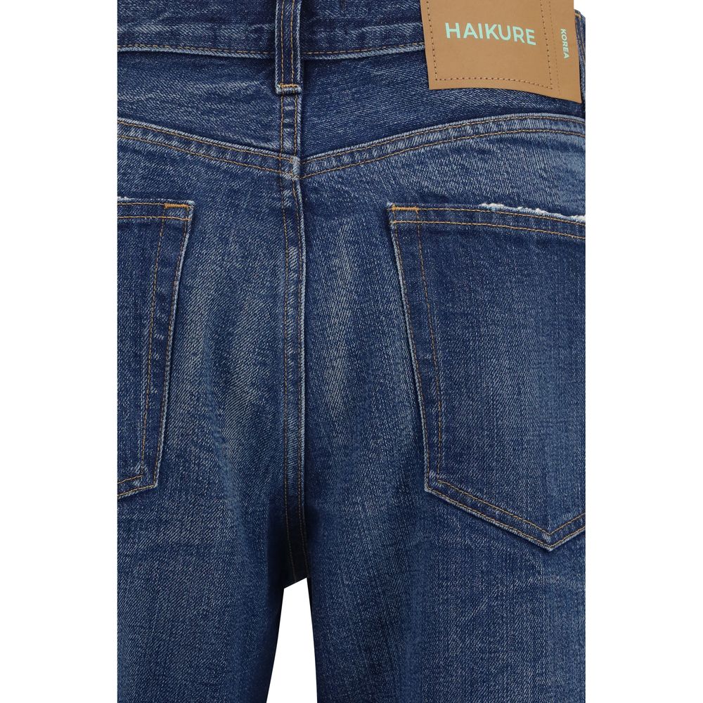 Blue Cotton Jeans Denim