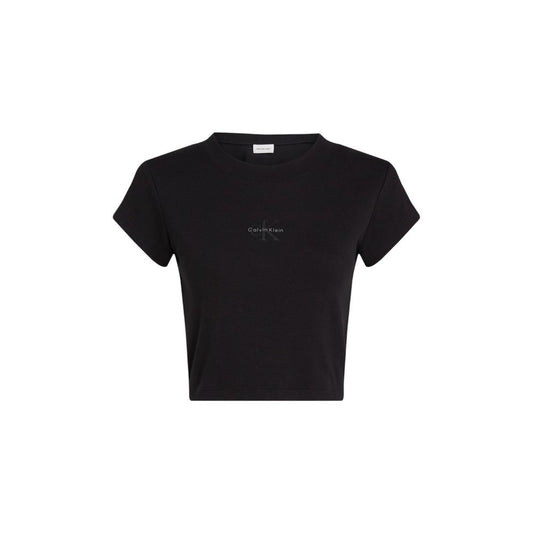 Black Cotton T-Shirt