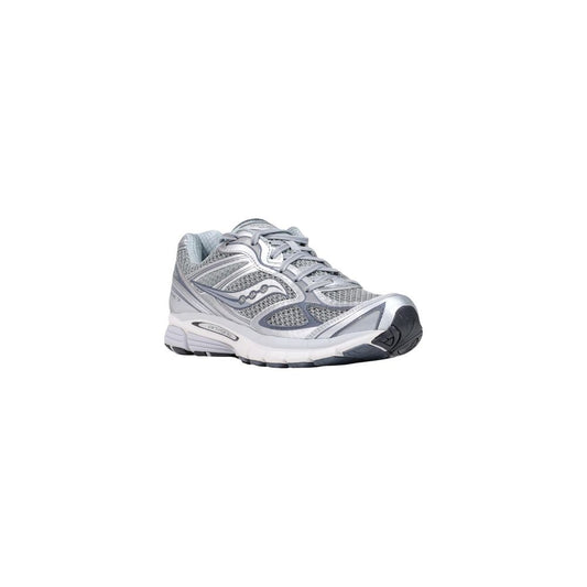 Gray Textile Athletic Sneakers