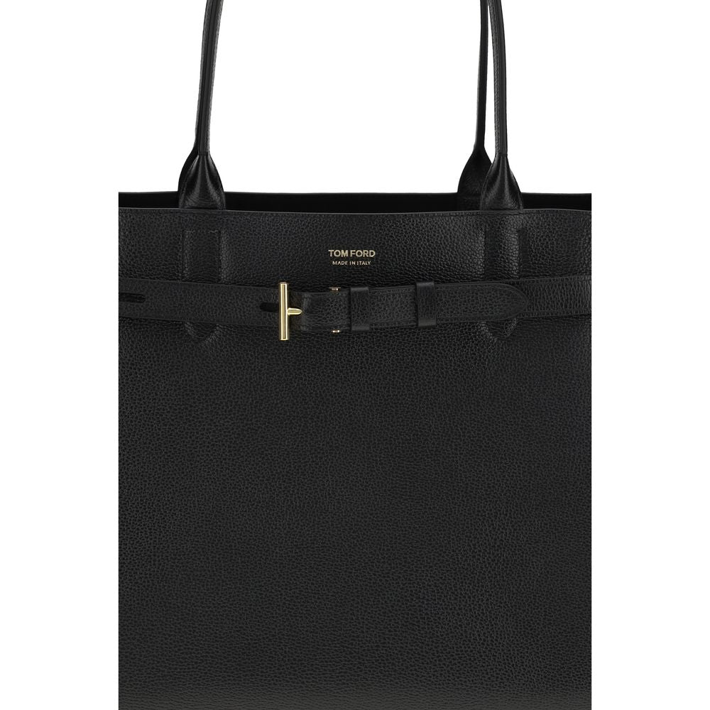 Black Calf Leather Bos Taurus Shoulder Bag