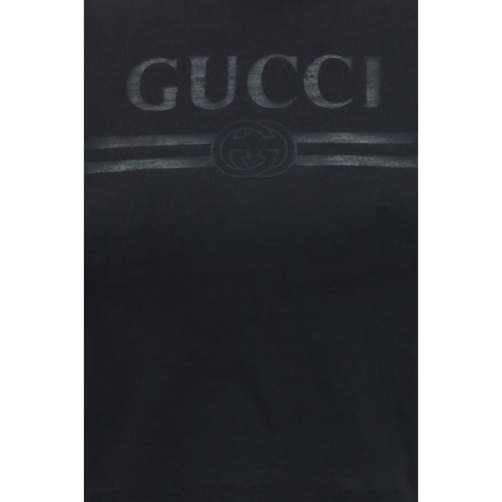 Black Cotton T-Shirt