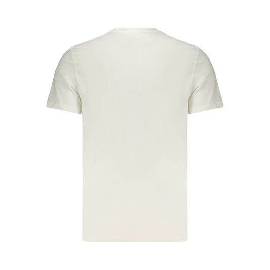 White Cotton Men's T-Shirt