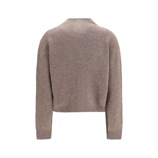 Beige Cashmere Cardigan
