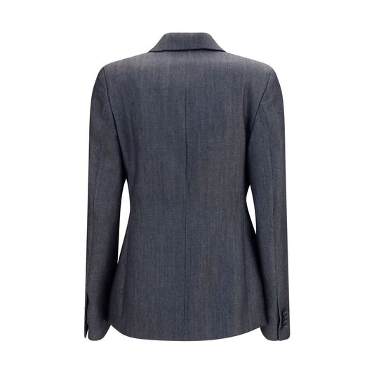 Gray Wool Oves Aries Blazer