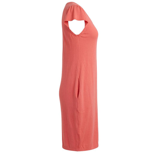 Red Cotton Women Dress