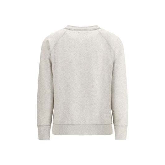 White Cotton Sweatshirt