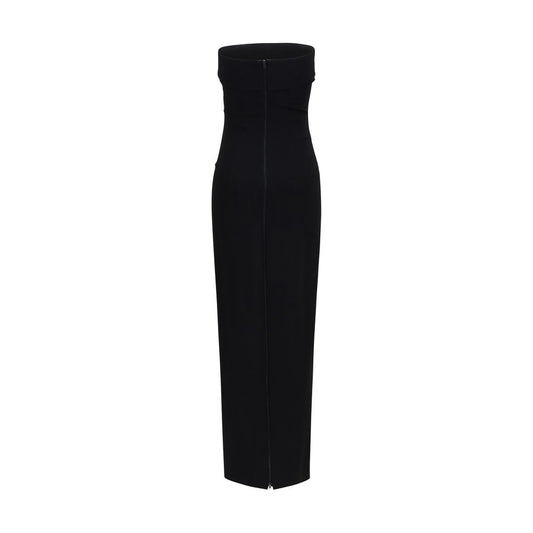 Black Viscose Cocktail Dress