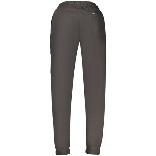 Black Cotton Mens Trousers