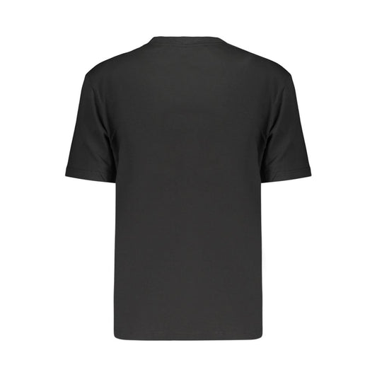 Black Cotton Women's T-Shirt