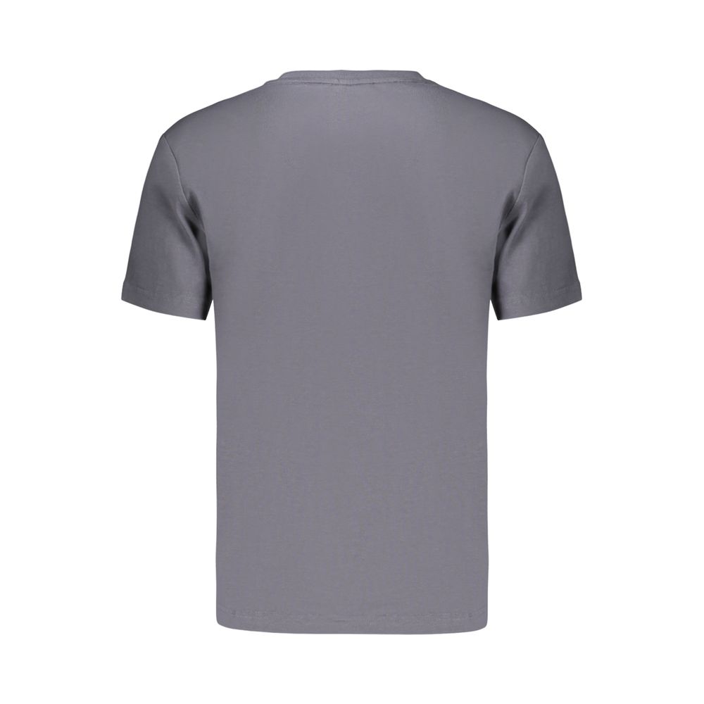 Gray Cotton Women's T-Shirt