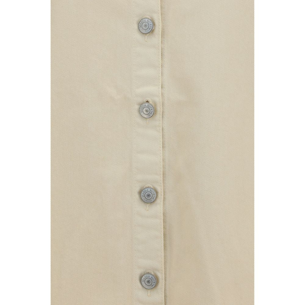 Beige Denim Shirt